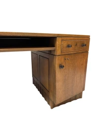 Art Deco Amsterdamse School Desk by Hildo Krop for Gebroeders Monsieur Steenwijk